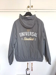 Universal Studios Florida Est. 1990 - Lined Windbreaker Hooded Jacket - Medium - Picture 1 of 8