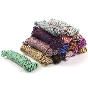 Nylon Poly Rope 4mm - 467ft Heavy Duty Utility Rope for Camping Climbing Clot... - Picture 1 of 7
