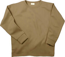 Rothco 3851 ECWCS Poly Crew Neck Top - AR 670-1 Coyote Brown