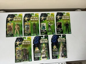 Star Wars Power of the Jedi Actionfiguren Menge 7 IG-88 Han Chewie MEHR versiegelt - Bild 1 von 15