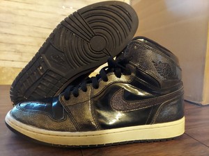 Las mejores ofertas en Jordan 1 Retro Alta Charol Negro 2016 | eBay
