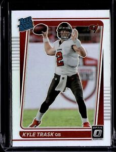 2021 Panini Donruss Optic #209 Kyle Trask Rated Rookie Silver Holo Prizm