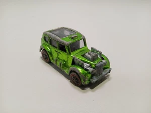 1970 Hot Wheels Redline Mattel Cockney Cab Green - Picture 1 of 8