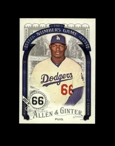2016 Topps Allen & Ginter #NG-17 Yasiel Puig The Numbers Game - Picture 1 of 2