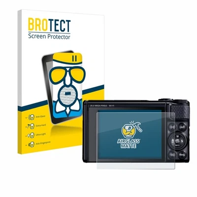 BROTECT Panzerfolie Schutzglas matt für Canon PowerShot SX740 HS Lite Displayschutz