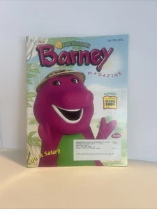 Vtg Barney Magazine, Vol 7 No.34 Jan/Feb 2003 Clean Poster & Cutouts Entact Read - Picture 1 of 8