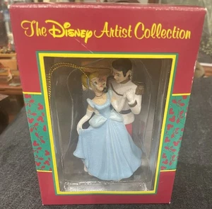 Disney Künstler Sammlung Cinderella & Prinz 1997 Theresa Miller Ornament Sgnd - Bild 1 von 8
