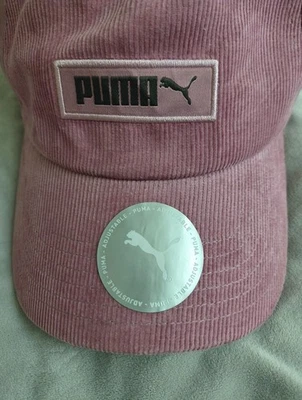 Sombrero ajustable de pana puma púrpura rosado Foto 1 de 4