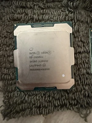 Procesador CPU Intel Xeon E5-2650 v4 SR2N3 2,20 GHz 12 núcleos 30 MB LGA2011-3 Foto 1 de 2