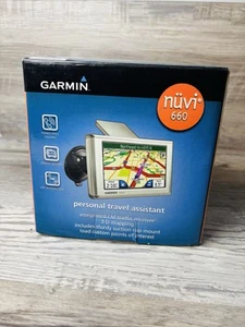 Garmin Nuvi 660 Personal Travel Assistant Gps Unit For Automobile - Picture 1 of 9