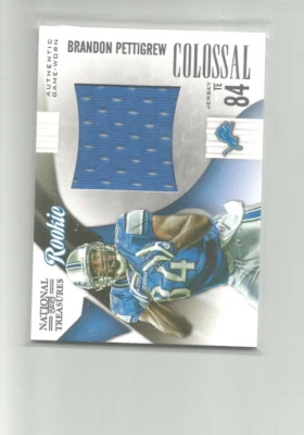 2009 National Treasures Rookie Colossal Materials #16 Brandon Pettigrew  11/50 - Image 1 of 2