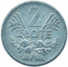Moneda/Polonia/2 zloty 1972 Hermosa Colección #WT34973