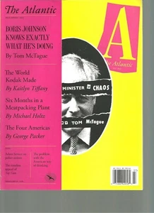 THE ATLANTIC MAGAZINE THE MINISTER OF CHAOS JULY/ AUG 2021. - Picture 1 of 1