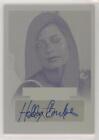2013 Leaf Pop Century Printing Plate Yellow 1/1 Holly Marie Combs Auto 0c3
