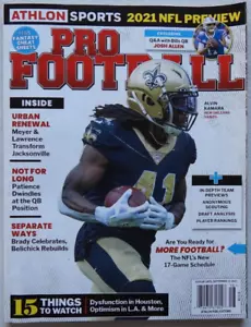 2021 Athlon Sports NFL Pro Football Preview Magazine - Picture 1 of 7