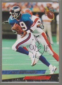 Ultra Mike Sherrard 1993 autografiado - 49ers - Imagen 1 de 1