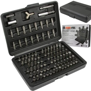 Kit 100 inserti per cacciavite Avvitatore Punta piatta croce esagonale spline - Foto 1 di 6