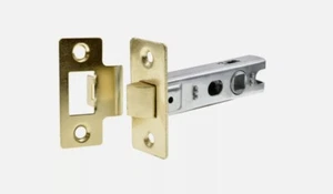 Brass Tubular Latch 75mm Internal Mortice Door Handle Catch - Picture 1 of 3