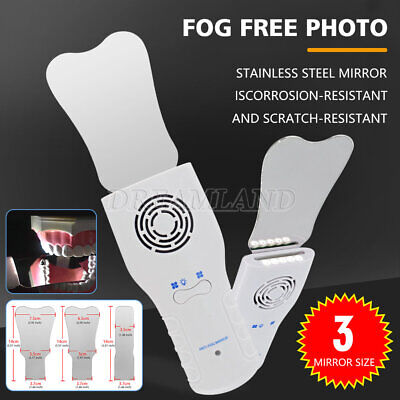 Dental Anti-Fog Defog Imaging Mirror Oral Stainless Steel Photography Reflector • 41.13£