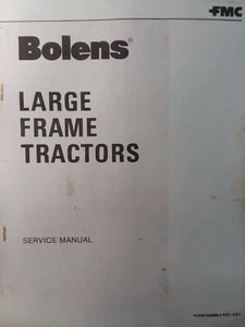 Bolens großer Rahmen HT 20 23 22 18 2087 1886 Gartentraktor Service Reparaturanleitung - Bild 1 von 4
