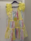 Stunning Alden Adair  Dress Style - Amora  - Color Caribbean Stripe - Size M