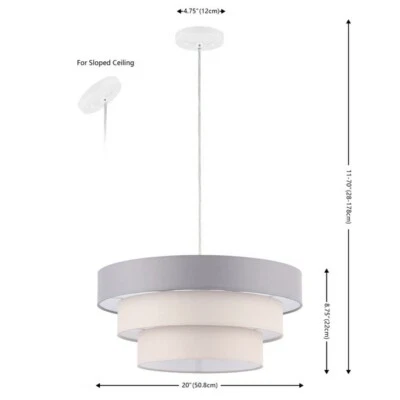 Safavieh CLEIA 20" PENDANT, Reduced Price 2172740465 PND4212A - Image 1 of 4