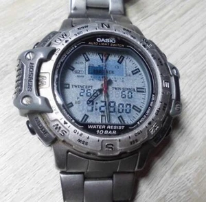 CASIO PROTREK PRT-500 Titanium watch - Picture 1 of 11