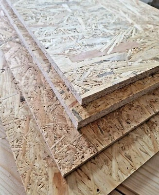 3cm 30mm OSB Platte Grobspanplatte Breite10-58cm x Länge 10-115cm Zuschnitt - Bild 1 von 3