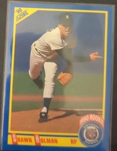1990 SCORE #620 Shawn Holman 1990 Rookie Detroit Tigers - Picture 1 of 2