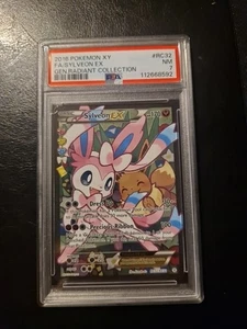 POKEMON GENERATIONS RADIANT COLLECTION SYLVEON EX #RC32 PSA 7 NM #115814097 - Picture 1 of 10