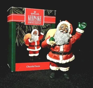 ADORNO HALLMARK 1992 - ALEGRE SANTA - NUEVO EN CAJA - Imagen 1 de 1