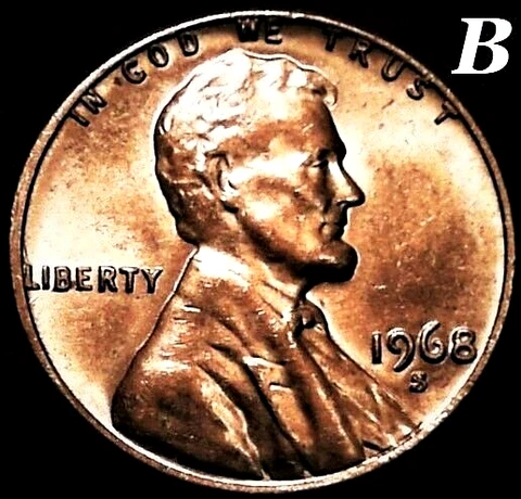 1968-S Lincoln Memorial Cent DDR RB Cover