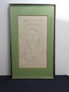 ๐ดโช๐ต Susan Booth Titus, Ithaca NY, 1974 Bas Relief Art Nouveau Nude Framed - Picture 1 of 15