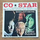 Unique LP: "Co-Star - The Record Acting Game ", Basil Rathbone, CS-107, EXC