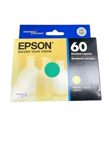 New Genuine Epson T0604 Yellow Ink Cartridge, Stylus C68, CX4200, Stylus CX4800 - Picture 1 of 2