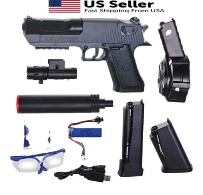 Desert Eagle Gel Ball Blaster Blowback, Pistola Blaster Salpicaduras Automáticas Foto 1 de 4