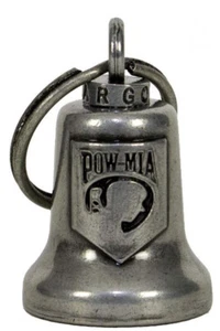 Motorcycle Bell Gun Metal Finish Good Luck Biker Gargoyle Gremlin Metal Ring NEW - Picture 1 of 16