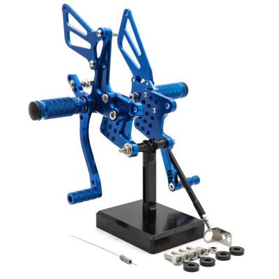 For Suzuki GSXR1000 2000-2004 01 02 03 GSXR600 GSXR750 Rearset Foot Peg Footrest - Image 1 of 4