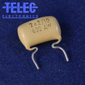 2 piezas. Condensador Philips Mostaza 2.2nF / 0.0022uF / 630V - Imagen 1 de 1