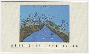 1993 AUSTRALIA STAMP PACK 'ABORIGINAL AUSTRALIA ' - WITH 4 x MNH STAMPS - Picture 1 of 3