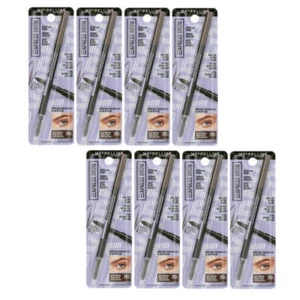 8x Maybelline Express Brow Ultra Slim Eyebrow Pencil 90mg Deep Brown - Picture 1 of 8