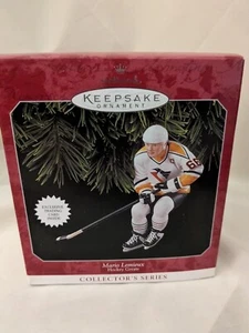 Vintage 1998 Hallmark Keepsake Mario Lemieux Hockey Greats Ornament #2 - NIB - Picture 1 of 10