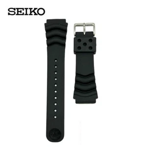 SEIKO Genuine Watch Band 22mm Black DIVER'S 4FY8JZ for SKX007 / SKX009 / SKX011 - Picture 1 of 7