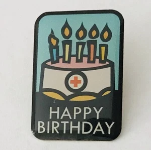 Happy Birthday American Red Cross Pin Badge Rare Vintage (A1) - Picture 1 of 2