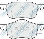 APEC BLUE Front Brake Pad Set for Volvo XC70 2.4 Litre March 2000 to March 2002