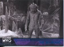 Doctor Who Timeless Blue Parallel [##/99] Base Card #8 The Silurians