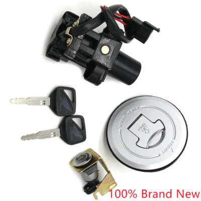 For Honda Ignition Switch Gas Cap cover Seat Lock Key Set CBR300R CBR250R CB300F Foto 1 de 4