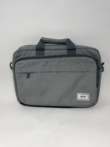 Solo New York Recycled shoulder Briefcase for 15.6" Laptop Heathered Gray - Picture 1 of 8