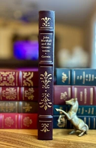 JOHN MARSHALL AND THE CONSTITUTION The Library of American Freedoms Leather Book - Imagen 1 de 12