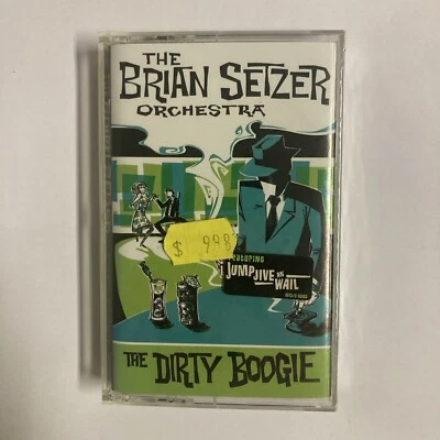 Dirty Boogie by The Brian Setzer Orchestra (Cassette, Jun-1998, Interscope NEW Foto 1 de 4